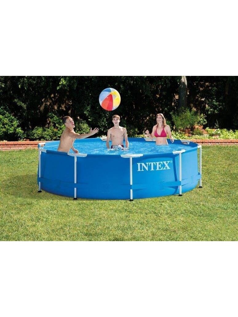 Karkasinis baseinas Intex, 457 x 457 x 122 cm 1 Karkasinis baseinas Intex, 457 x 457 x 122 cm 1