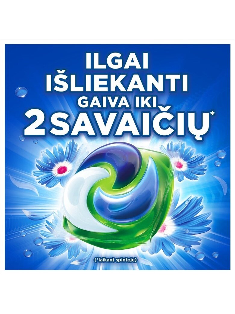 KAPSULĖS SKALBIMO ARIEL FRESH AIR 36VNT 2 KAPSULĖS SKALBIMO ARIEL FRESH AIR 36VNT 2
