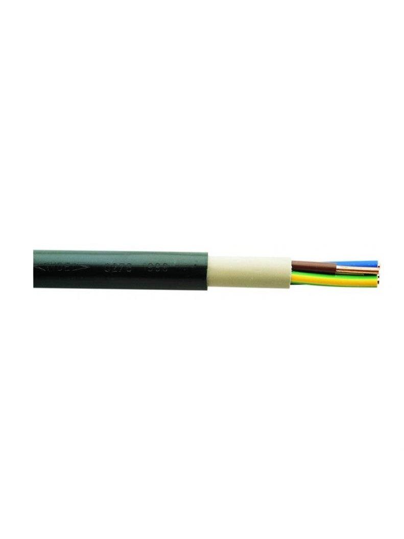 Kabelis Lietkabelis CYKY-L 3 x 1.5 mm², juodas, 100 m.
