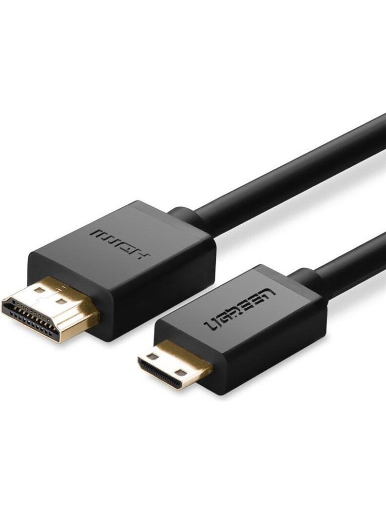 Kabelis UGREEN MINI HDMI M, HDMI M, 1.5m, juodas 11167
