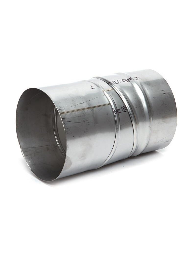 Kaminų alkūnė WADEX 115, D160 mm 45° 1 Kaminų alkūnė WADEX 115, D160 mm 45° 1