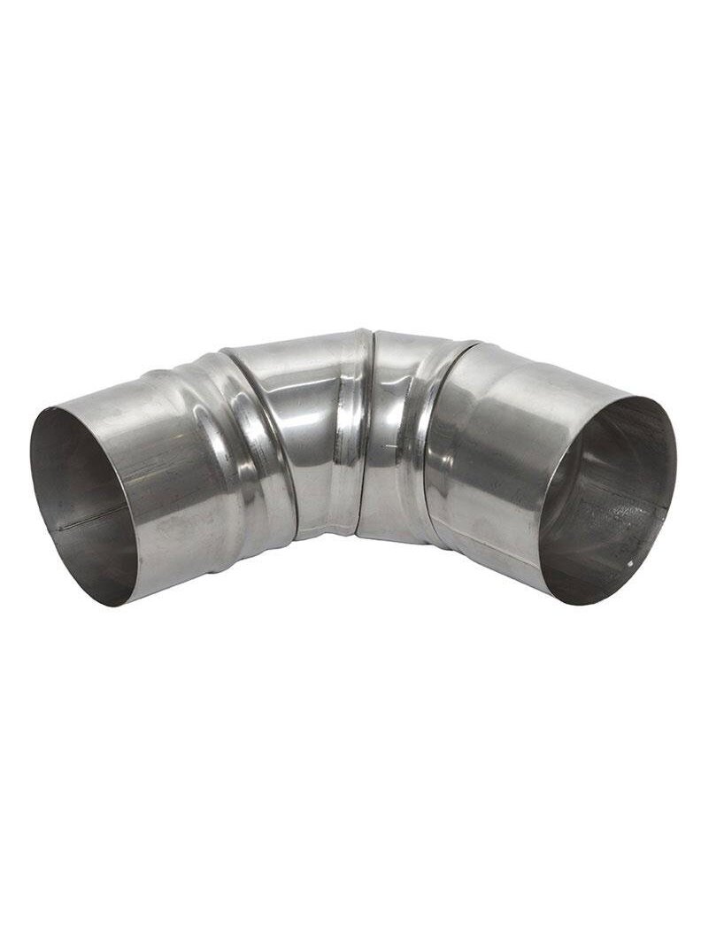Kaminų alkūnė WADEX 116, D130 mm 90° 1