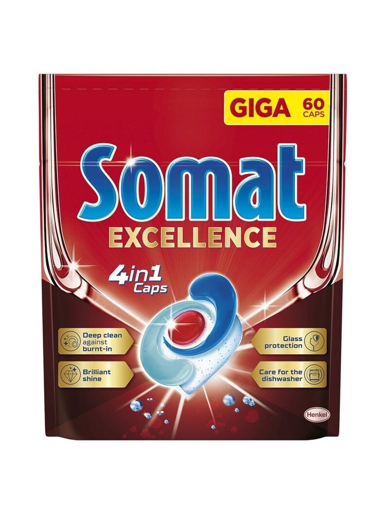 KAPSULĖS INDAPLOV SOMAT EXCELLENCE 60VNT
