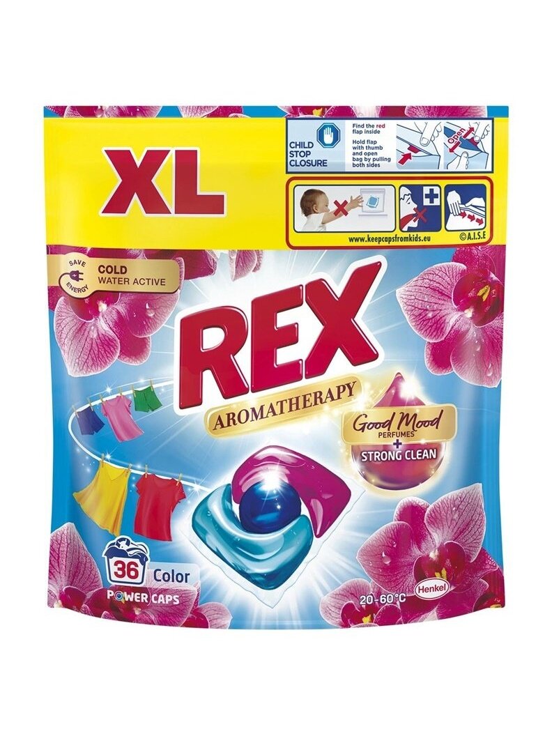 KAPSULĖS SKALB REXMACADA OIL COLOR 36VNT KAPSULĖS SKALB REXMACADA OIL COLOR 36VNT