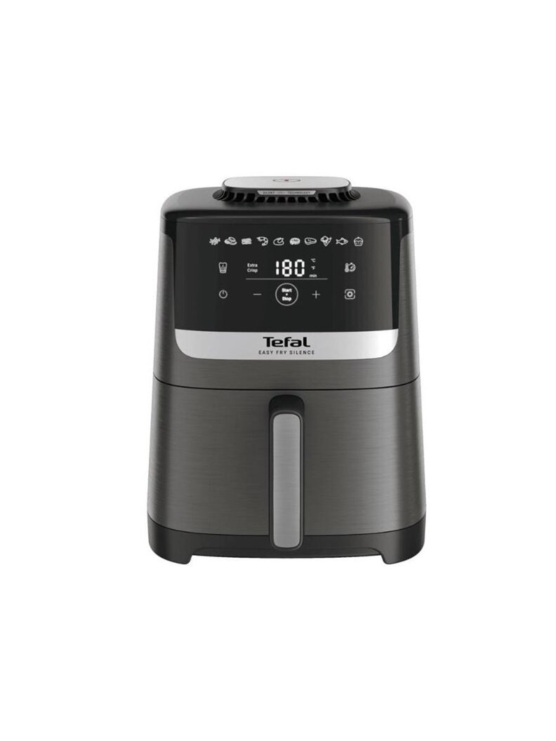 Karšto oro gruzdintuvė Tefal EY551HE0, pilka, 1670 W, 5 l Karšto oro gruzdintuvė Tefal EY551HE0, pilka, 1670 W, 5 l