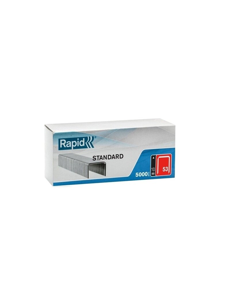 Kabės Rapid Standart 53 tipo 10 mm 5000 vnt Kabės Rapid Standart 53 tipo 10 mm 5000 vnt