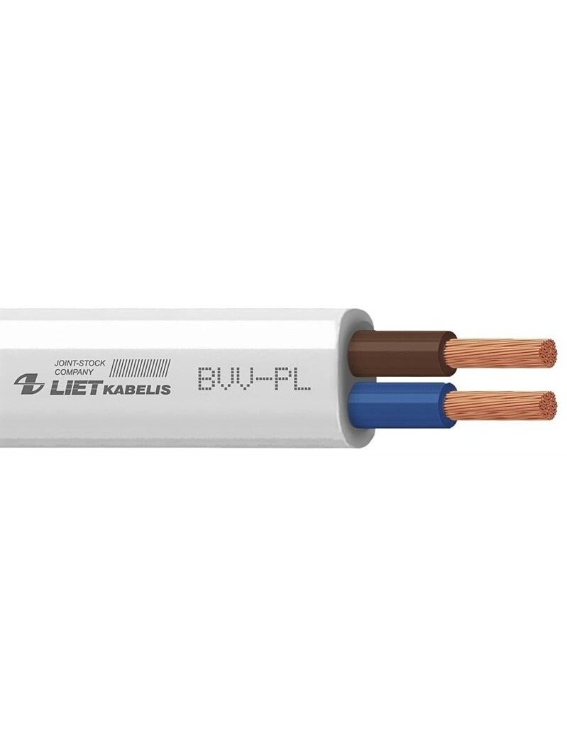Kabelis BVV-PL, 2 x 2,5 mm², 100m