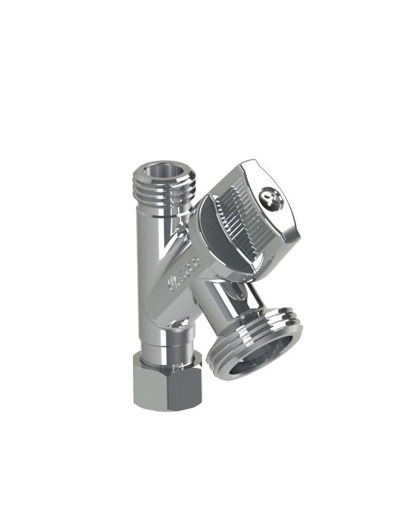 Kampinis ventilis 280020, 1/2"x1/2"3/4" Kampinis ventilis 280020, 1/2"x1/2"3/4"