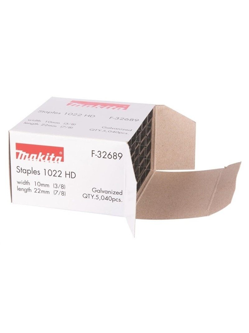 Kabės Makita DST221, 22 mm x 10 mm 1 Kabės Makita DST221, 22 mm x 10 mm 1
