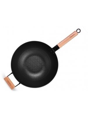 Ketaus keptuvė Ø 30 cm WOK NOMADA 2 Ketaus keptuvė Ø 30 cm WOK NOMADA 2
