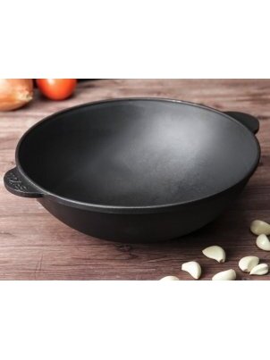 Ketaus keptuvė Ø 36 cm WOK 2 Ketaus keptuvė Ø 36 cm WOK 2
