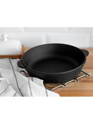 Ketaus keptuvė su ausim Ø 28 cm FRYER 1 Ketaus keptuvė su ausim Ø 28 cm FRYER 1