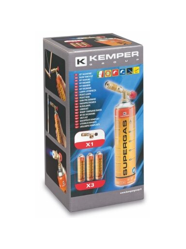Kemper Dujos „KEMPER" SUPER GAS rinkinys 3+1