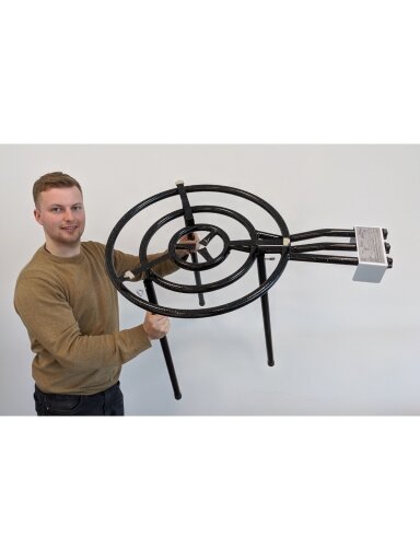 Kemper Viryklė „KEMPER" su 3 reguliat. 60 cm