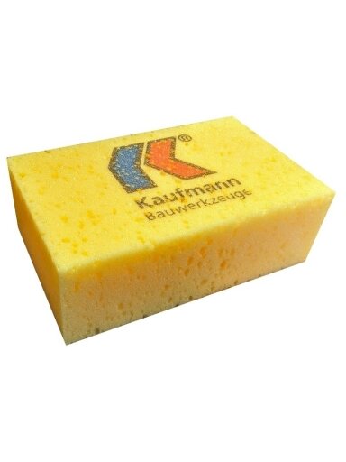 Kempinė 12.5x20x7cm su logotipu Kaufmann