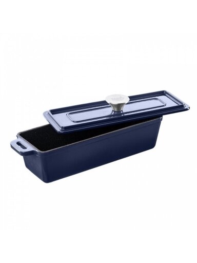 Kepimo indas Grand feu FEUSQBLUE, 35.4 x 11 x 11.4 cm, 1.7 l
