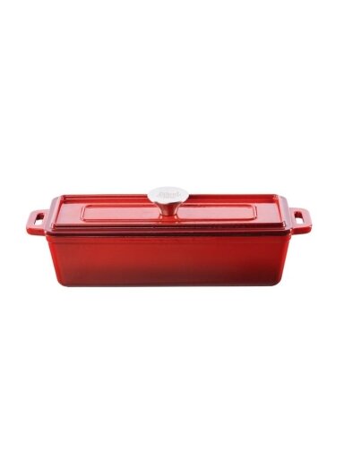 Kepimo indas Grand feu FEUSQRED 35.4 x 11.0 x 11.4 cm, 1.7 l