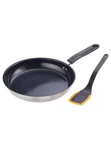Keptuvės ir mentelės rinkinys Ø 28 cm Keptuvės ir mentelės rinkinys Ø 28 cm
