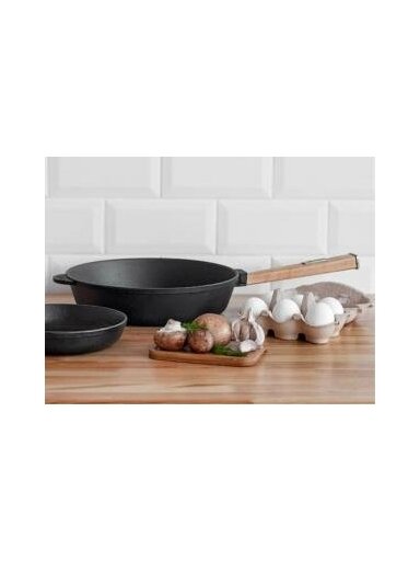 Ketaus keptuvė Ø 28 cm Optima-Black