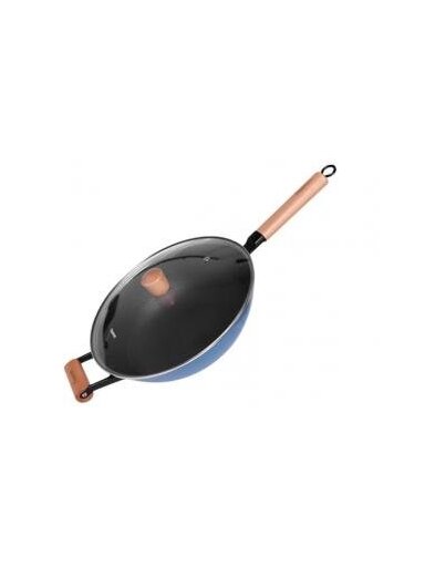 Ketaus keptuvė Ø 30 cm WOK SEAGREEN