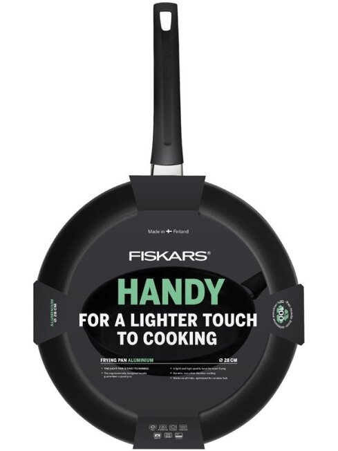 Keptuvė Fiskars HANDY, 28 cm, aliuminis Keptuvė Fiskars HANDY, 28 cm, aliuminis