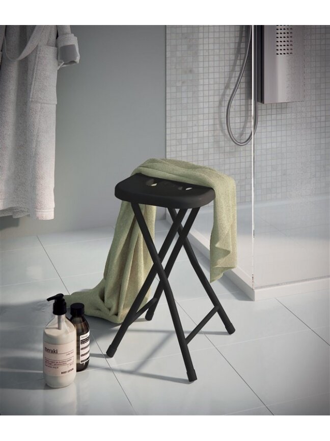 Kėdė GEDY CO7614, 30,5 cm, juoda 2 Kėdė GEDY CO7614, 30,5 cm, juoda 2