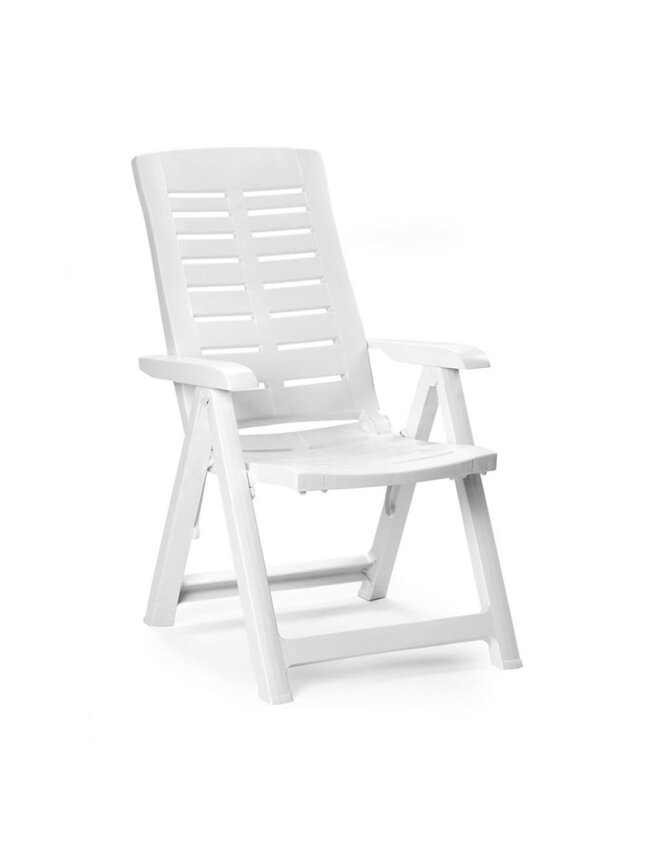 KĖDĖ SODO YUMA BALTA 60X61X109CM