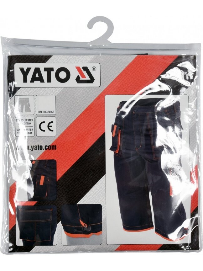 Kelnės darbinės 3/4 (bridžai) Yato | S dydis 4