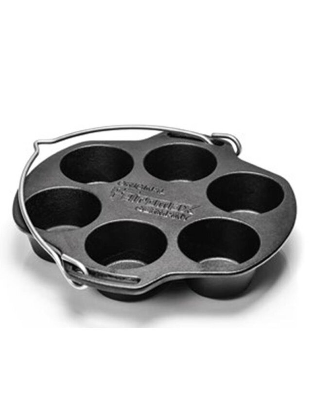 Ketaus keptuvė MUFFIN Ketaus keptuvė MUFFIN