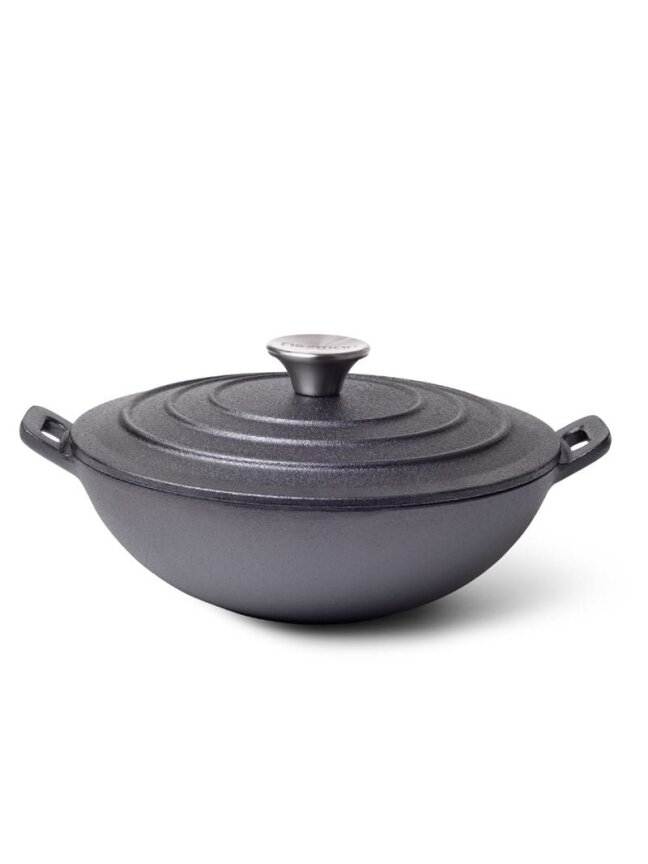 Ketaus keptuvė Ø 24 cm WOK Ketaus keptuvė Ø 24 cm WOK