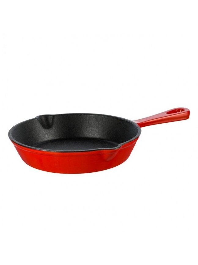 Ketinė keptuvė GRAND FEU FRYP25R, Ø25 cm, raudona Ketinė keptuvė GRAND FEU FRYP25R, Ø25 cm, raudona
