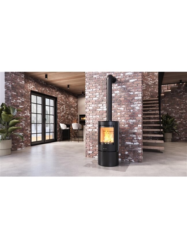 Ketinė krosnelė Nordflam ALTA, 5 kW 2 Ketinė krosnelė Nordflam ALTA, 5 kW 2