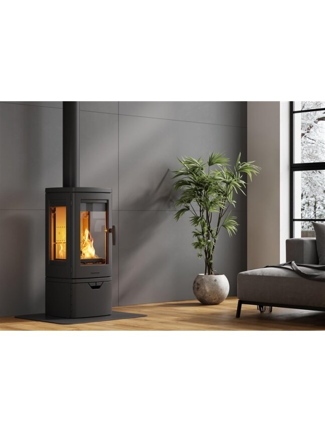 Ketinė krosnelė Nordflam Fjell 3V, 7 kW 2 Ketinė krosnelė Nordflam Fjell 3V, 7 kW 2