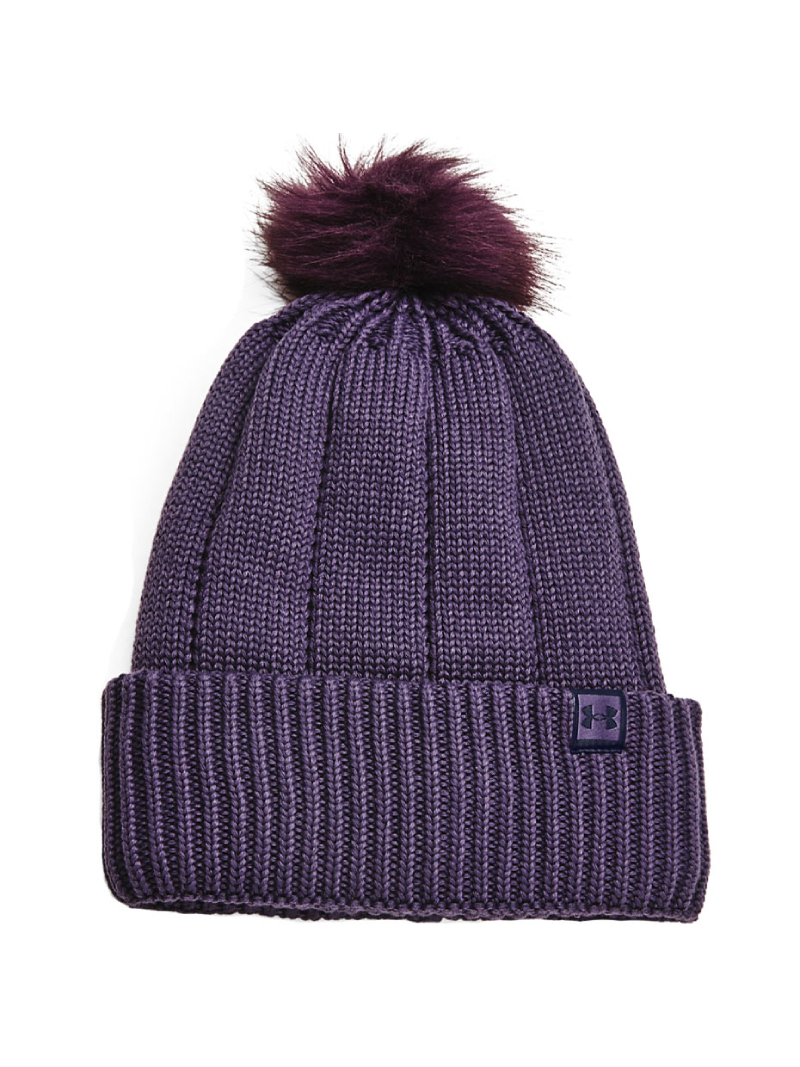 Kepurė Under Armour Beanie Violetinė 1365936 500 Kepurė Under Armour Beanie Violetinė 1365936 500