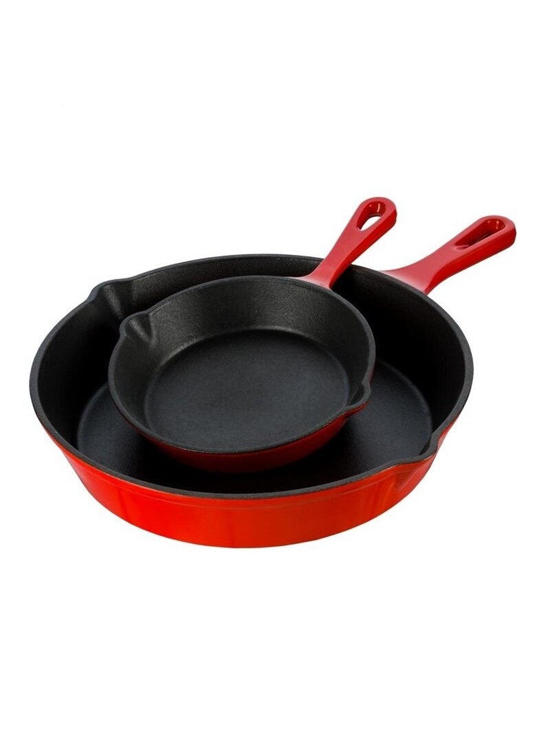 Ketinė keptuvė GRAND FEU FRYP25R, Ø25 cm, raudona 2