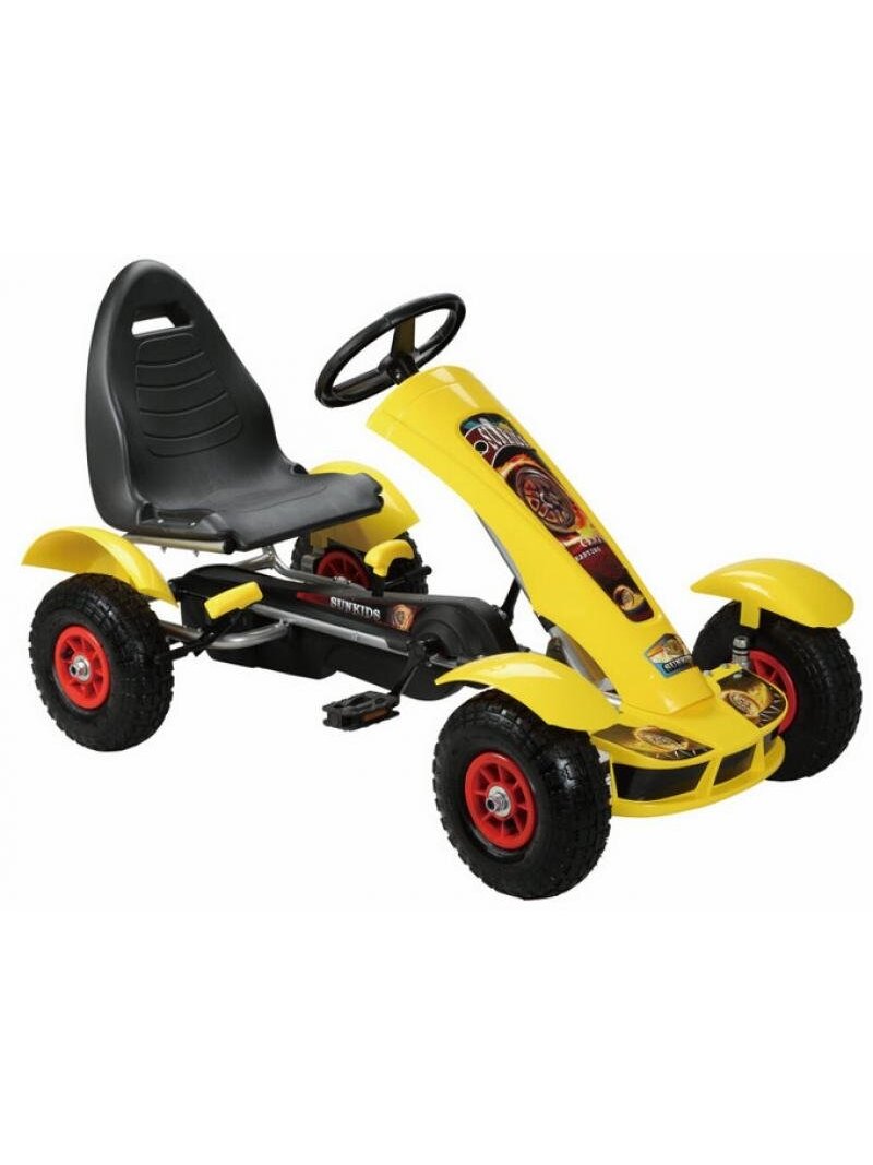 Keturratis Go-Kart F618, geltonas (4-10 metų) Keturratis Go-Kart F618, geltonas (4-10 metų)