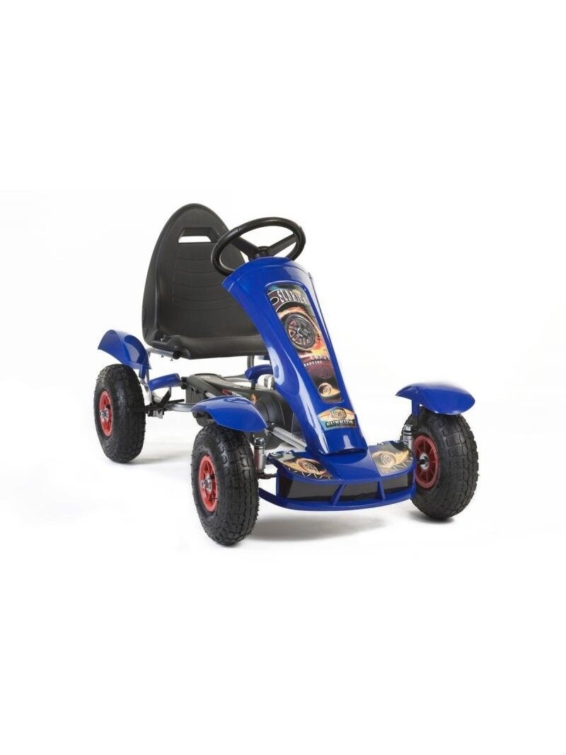 Keturratis Go-Kart F618, mėlynas (4-10 metų)