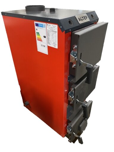 Kieto kuro katilas Altep APAT-REASON KT-3E, 25kW, apatinio degimo