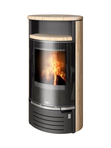 Kietojo kuro krosnelė Abx ATLANTIK 7, 6.5 kW