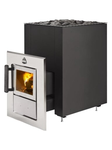 Kietojo kuro pirties krosnelė NARVI KOTA KURU 14 ST, 13 kW