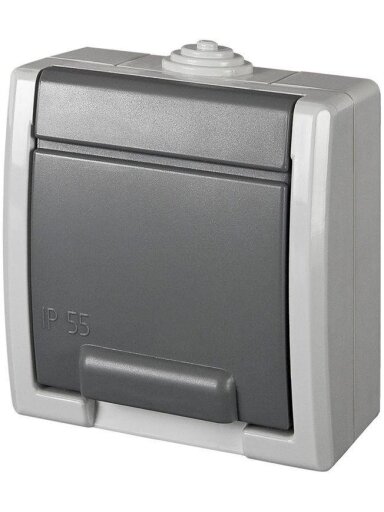 Kištukinis lizdas ELEKTRO-PLAST AQUANT, IP55