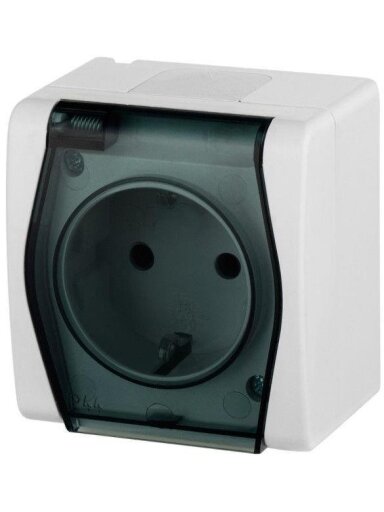 Kištukinis lizdas ELEKTRO-PLAST HERMES2, IP44