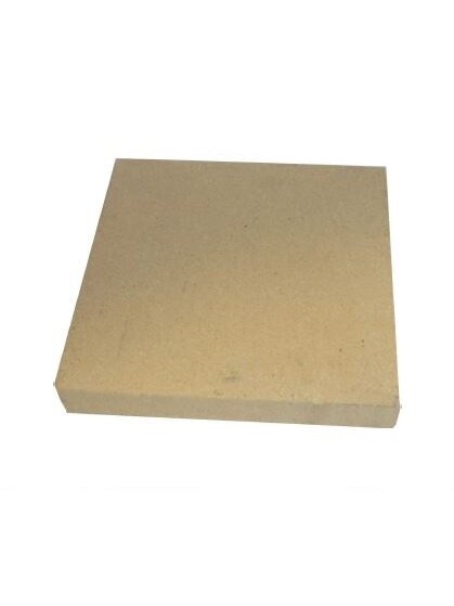 Kieto kuro katilo Vigas šamoto plyta, P3 apatinė kvadratinė 213x30x273 mm Kieto kuro katilo Vigas šamoto plyta, P3 apatinė kvadratinė 213x30x273 mm