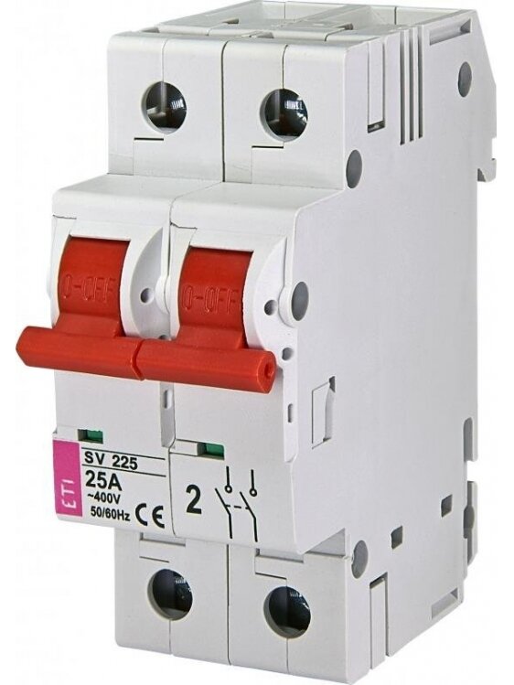 Kirtiklis ETI SV 225, 2P, 25A