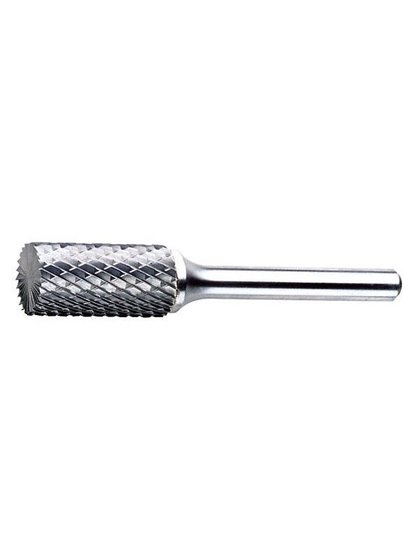 ⬡ Kietmetalio sukamoji freza B formos cilindras (ZYAS) su galiniu pjovimu Ø20 x 25 mm (GB620256)