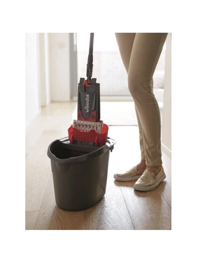 Kibiras grindų šepečiui Vileda Ultramax, 10 l 1 Kibiras grindų šepečiui Vileda Ultramax, 10 l 1