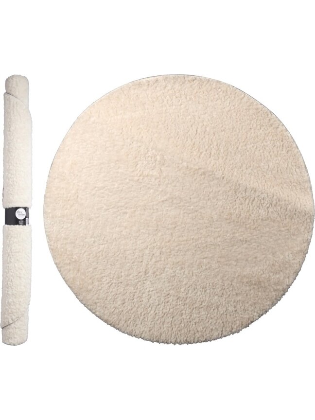 Kilimas AAE825180, baltas, D120 cm 1 Kilimas AAE825180, baltas, D120 cm 1