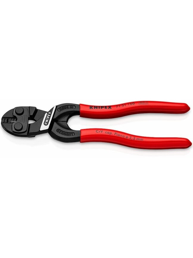Kirpimo replės COBOLT S, 160mmm, D5,3mm, Knipex