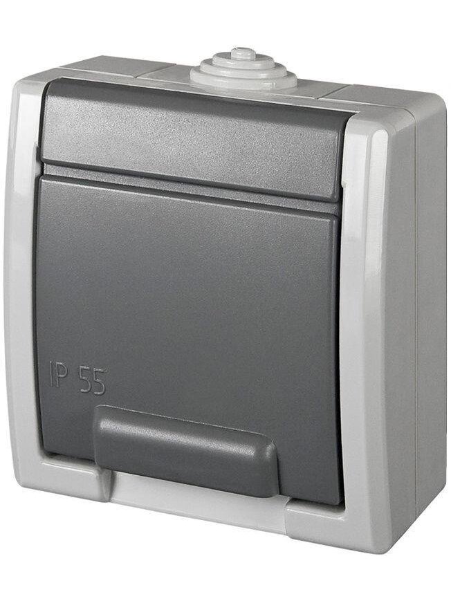 Kištukinis lizdas ELEKTRO-PLAST AQUANT, IP55 Kištukinis lizdas ELEKTRO-PLAST AQUANT, IP55
