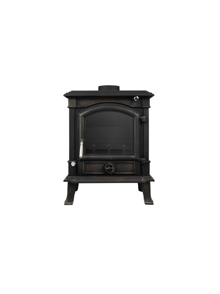 Kietojo kuro krosnelė NORDFLAM AKRON PATINE, 9 kW 1 Kietojo kuro krosnelė NORDFLAM AKRON PATINE, 9 kW 1